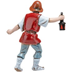 Shepherd with lantern 10 cm Landi Moranduzzo 2