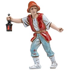 Shepherd with lantern 10 cm Landi Moranduzzo