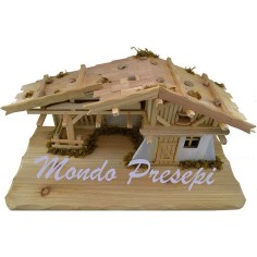 The hut in the wood cm 59x29x27 2
