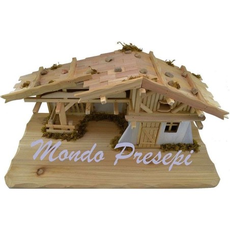 The hut in the wood cm 59x29x27