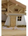 Capanna in legno cm 59x29x27 Mondo Presepi