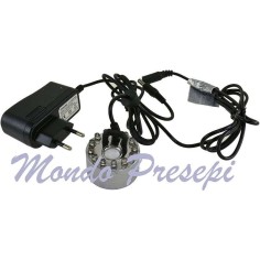 Nebulizer with colored led lights complete with power supply