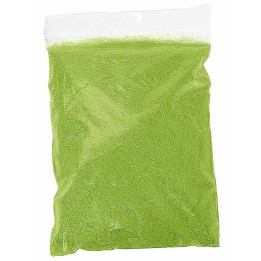 Light green electrostatic grass bag 30 gr