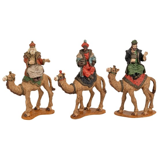 The Set of Three Kings Magi to camel series 5 cm