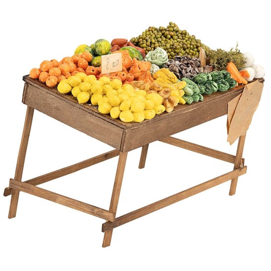 Bancarella frutta e verdura cm 22,5x13x18 h