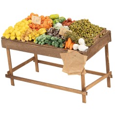 Bancarella frutta e verdura cm 22,5x13x18 h 2