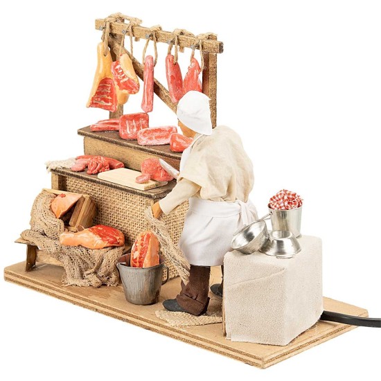 Carpintero serie 30 cm en movimiento