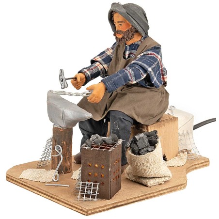 Fabbro serie 24 cm con Doppio Movimento e Luce Funzionante