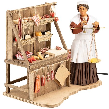 Salumiera al banco serie 30 cm in movimento