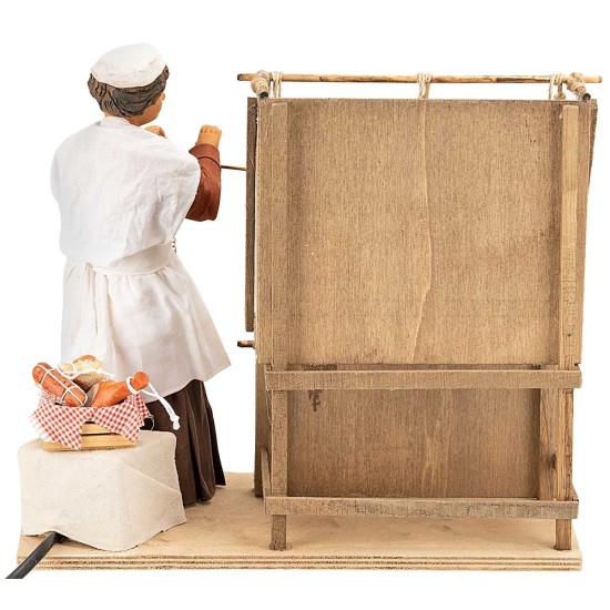 Salumiera al banco serie 30 cm in movimento