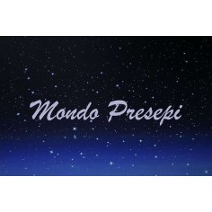 Cielo estrellado con fibras ópticas ef. parpadeo pesebre cm