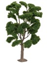 Albero con chioma verde h 30 cm per Presepe