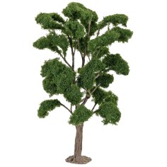 Albero con chioma verde  h 30 cm per Presepe 2