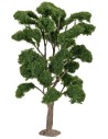 Albero con chioma verde h 30 cm per Presepe