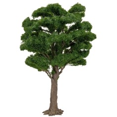 Pianta con chioma verde cm 23 h per presepe