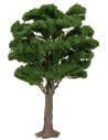 Planta con copa verde de 23 cm de altura para belén