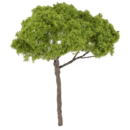 Albero di pino a ombrello h 12 cm verde chiaro