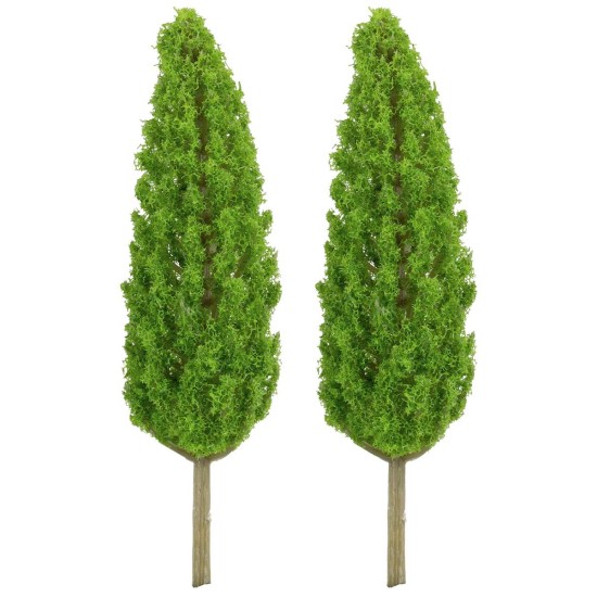 Set 2 cipressi  cm 15 h per presepe