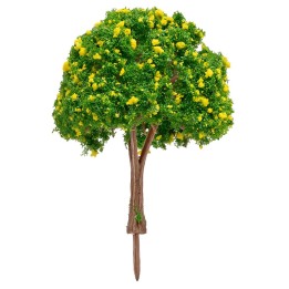 Yellow autumn tree cm 6x6x16 h