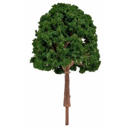 Albero verde h 7,5 cm per Presepe e modellismo