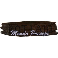 Cartel de tonelero 10,5x3 cm Mundo Pesebres