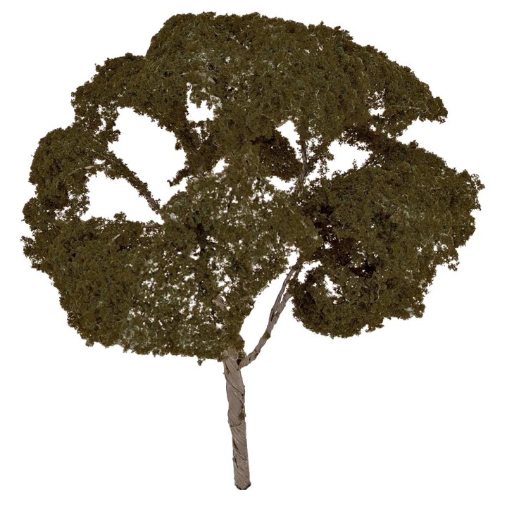 Árbol con copa otoñal cm 12 h