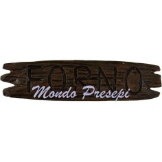 Insegna Forno cm 10,5x3 Mondo Presepi