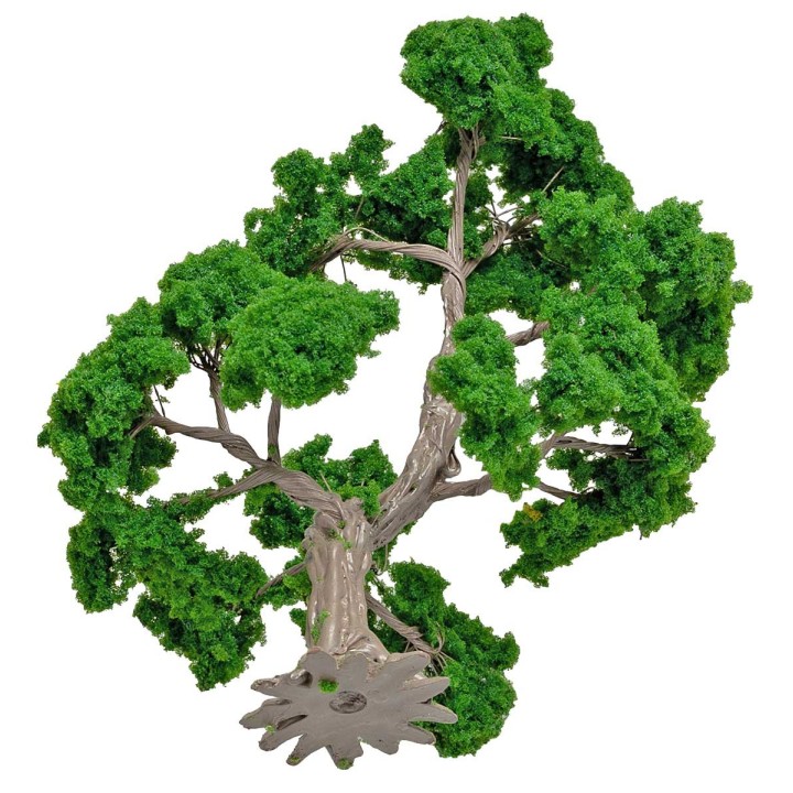 Quercia con chioma irregolare h 14 cm per presepe