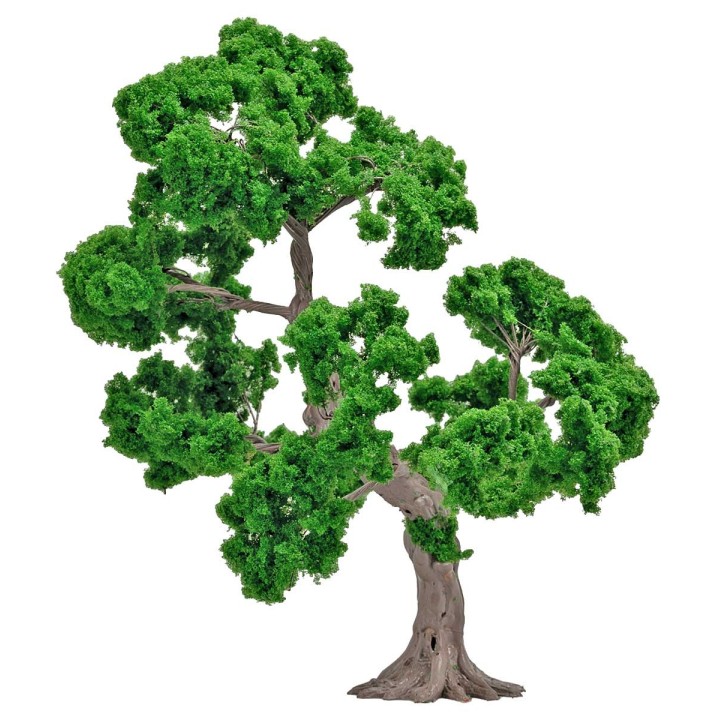 Quercia con chioma irregolare h 14 cm per presepe