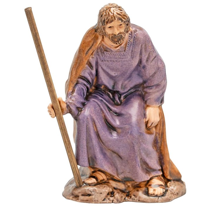 Natividad con María acostada serie 10 cm Landi