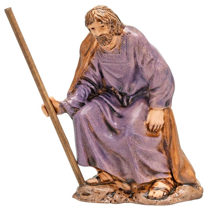 Natividad con María acostada serie 10 cm Landi