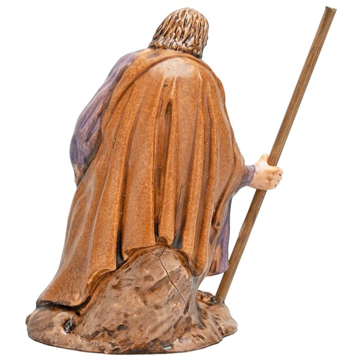 San Giuseppe con bastone serie 10 cm Landi Moranduzzo