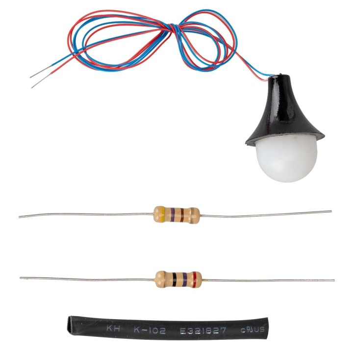Lampione da parete 1,8 cm 12v.