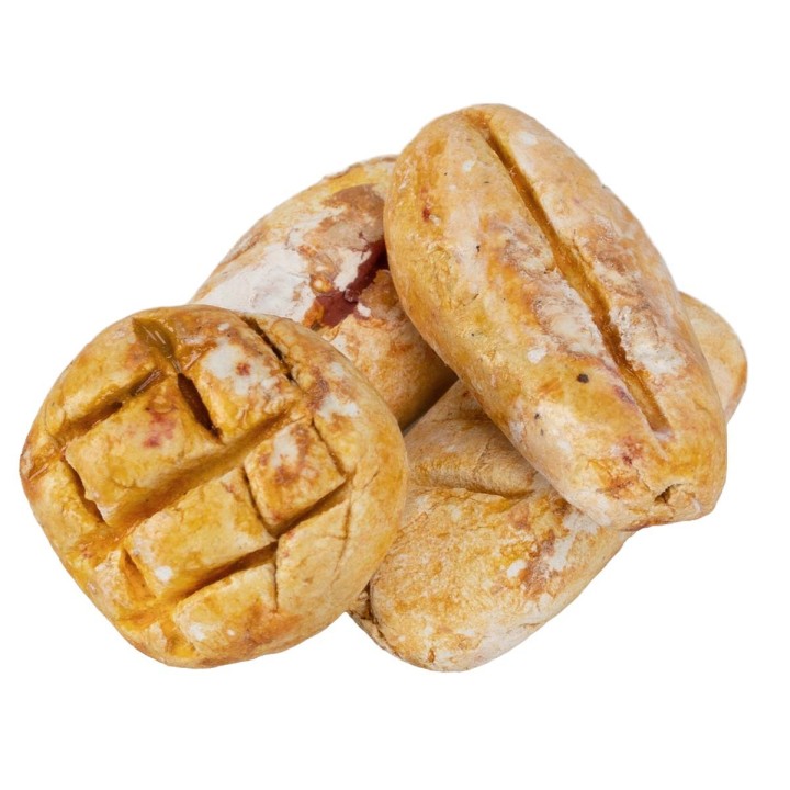 Set 4 panini da 2 a 2,5 cm in cotto per statue da 12-15 cm