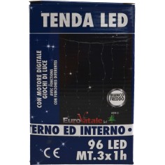 Tent christmas 96 led light outside and inside