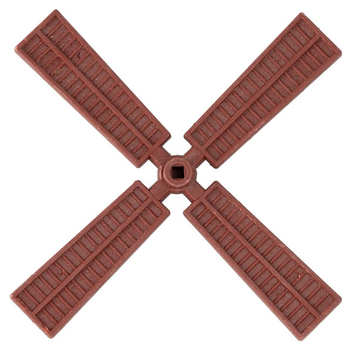Aspa para molino de viento de madera ø 14 cm