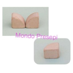 Merli 11x11x7 mm busta 200 pz Mondo Presepi