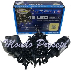 Chain 48 led warm light with light