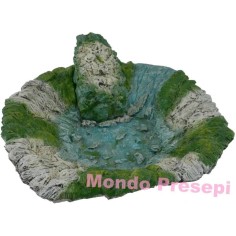 New - Stream - Lake Ø 36 cm resin pump: 2