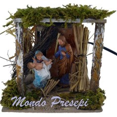 Natividad serie cm 10 en movimiento belén Mundo Pesebres