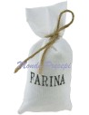 Saco de harina blanco cm 7