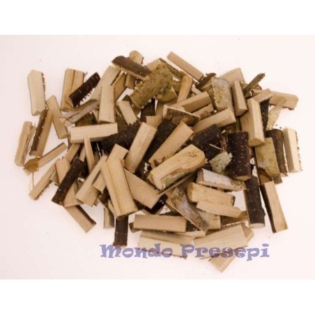 Busta legna cm 3 100 gr Mondo Presepi