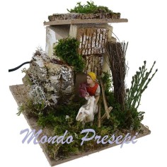 Ordeñadora serie cm 10 en movimiento Mundo Pesebres 2