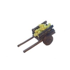Carro in legno con limoni Mondo Presepi