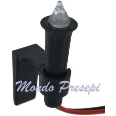Antorcha parpadeante a led 5 mm 12v. -TAR5 Mundo Belenes