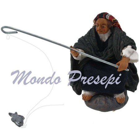 Cm 9 Man sitting fishing