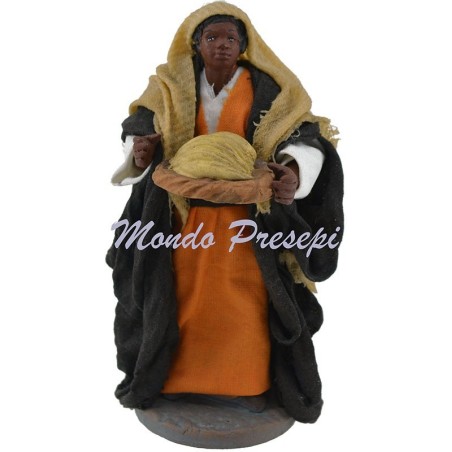 Cm 9 Woman with a basket of fruit