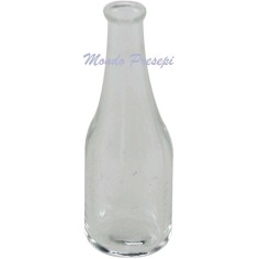 Bottiglia in vetro mm 10x28 h. Mondo Presepi