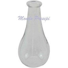 Bottiglia in vetro mm 13x28 h. Mondo Presepi