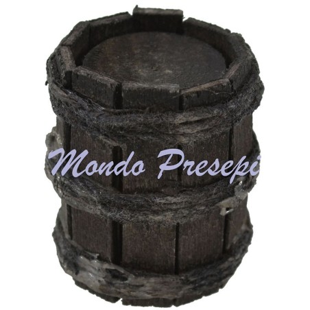 Botte lux in legno cm 3,5 - Cod. MB35 Mondo Presepi